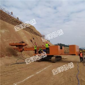 山體護坡鉆孔機，全液壓錨固鉆機現貨出售